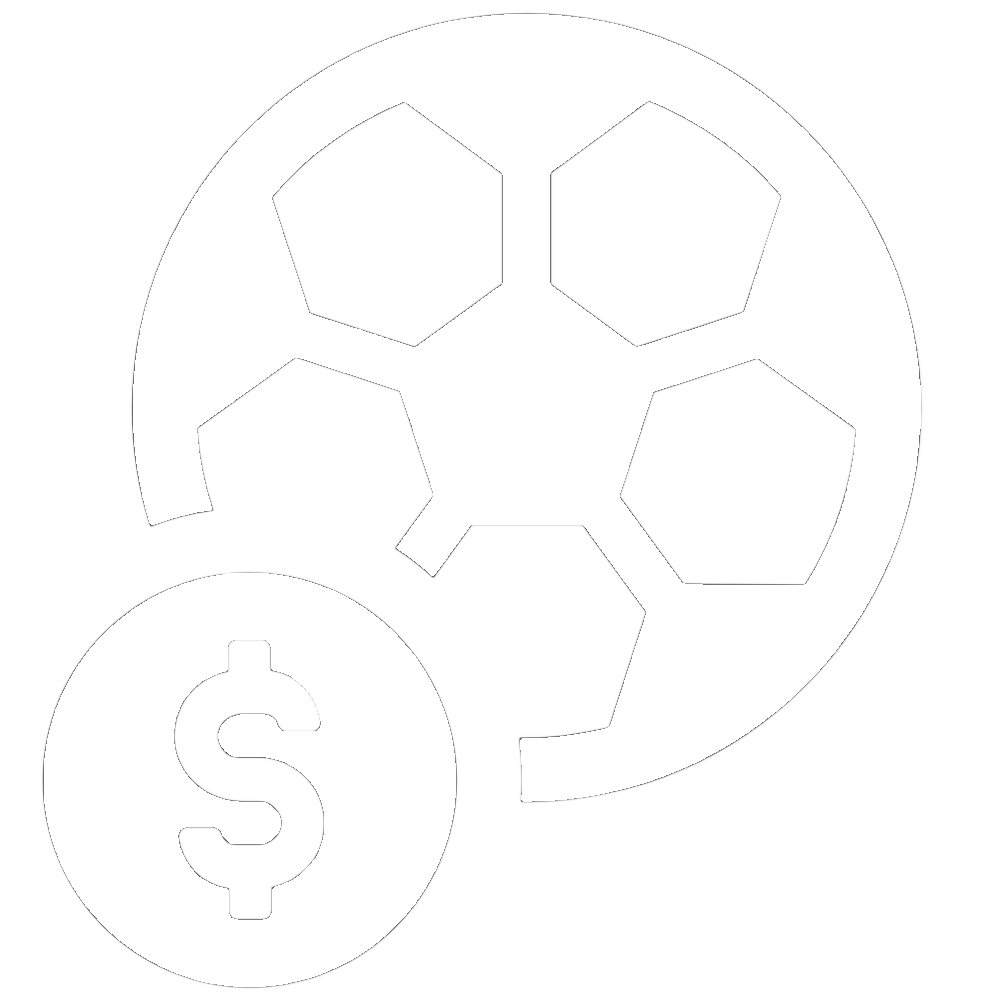 StatTally logo - a football and a coin